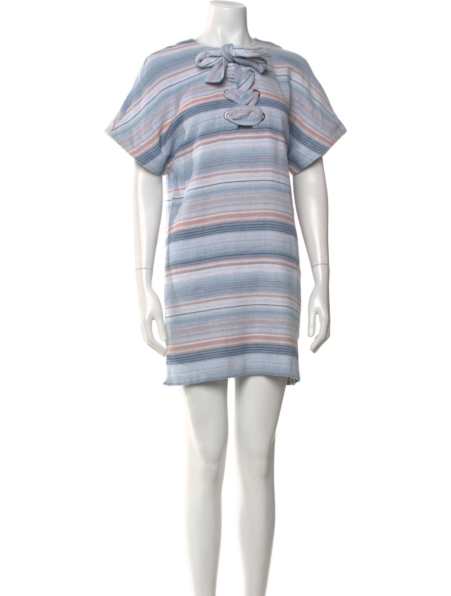 Mara Hoffman Striped Mini Dress