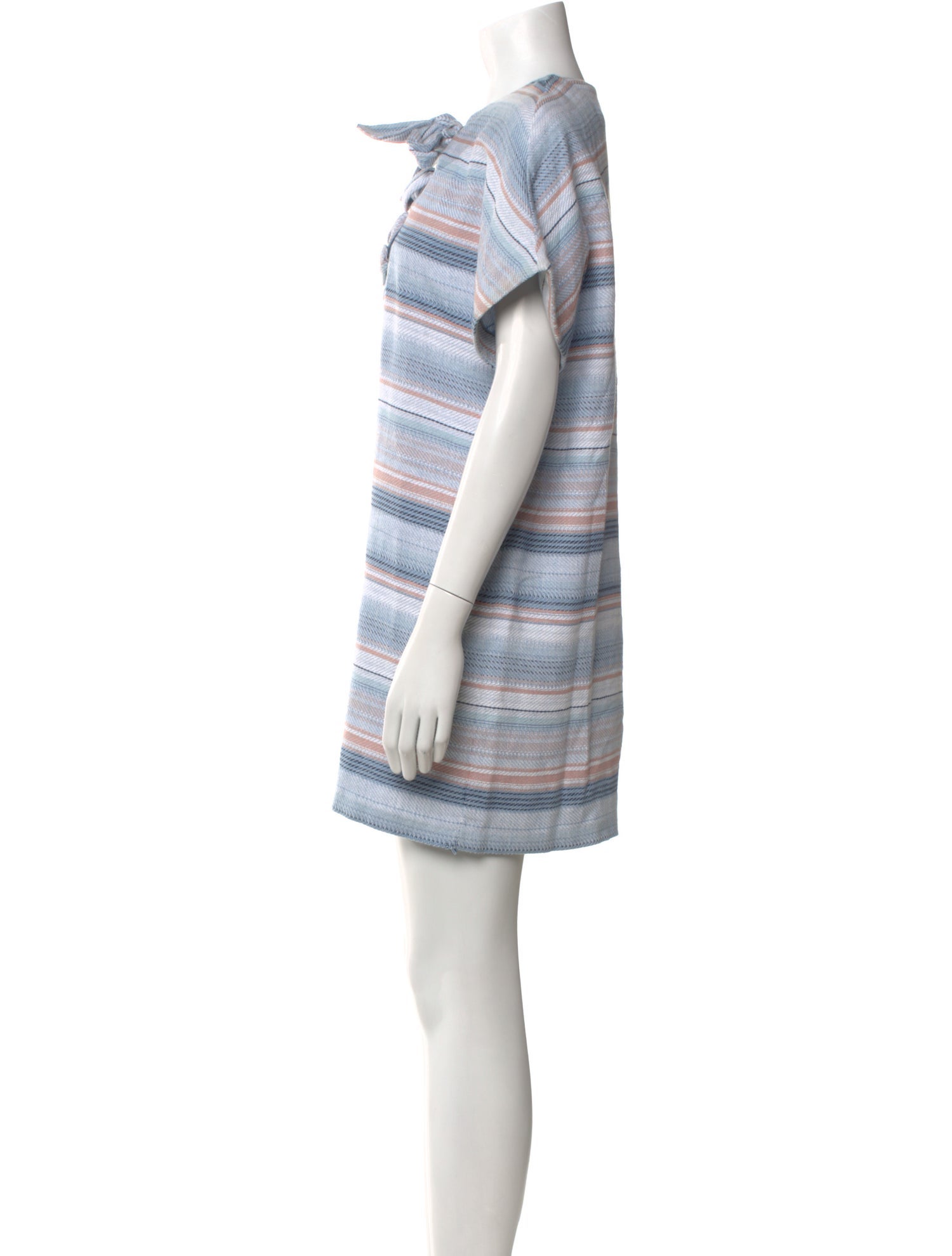 Mara Hoffman Striped Mini Dress