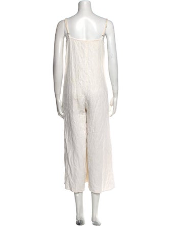 Mara Hoffman V-Neck Jumpsuit