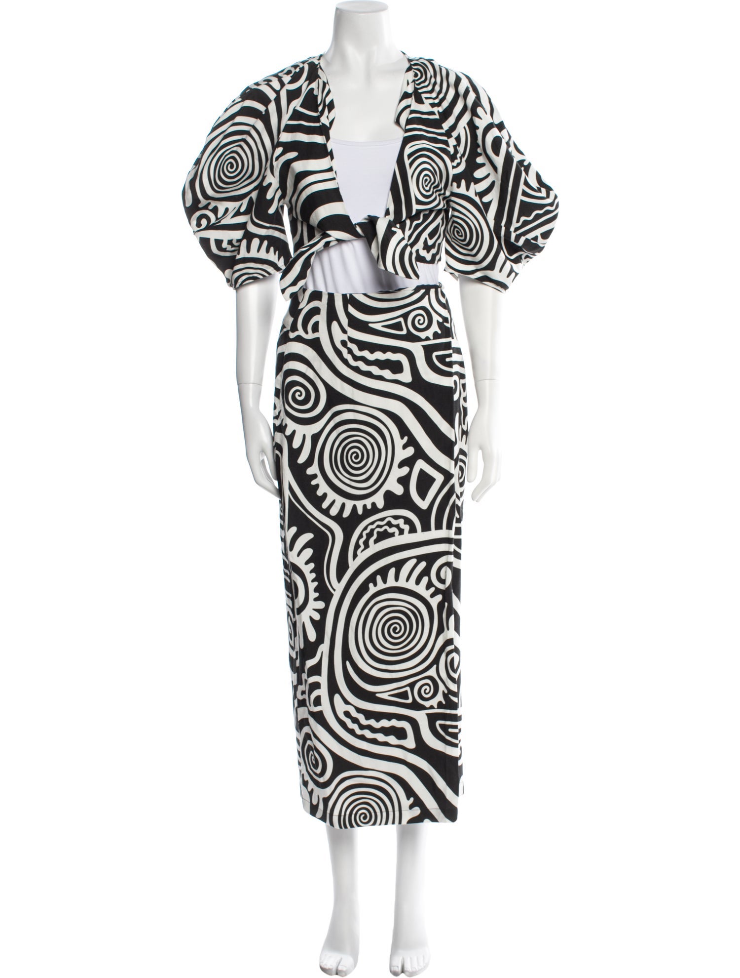 Mara Hoffman Printed Skirt Set