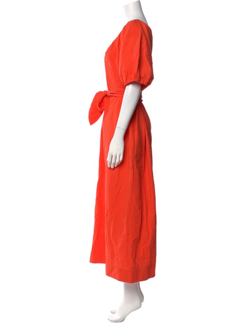 Mara Hoffman V-Neck Long Dress