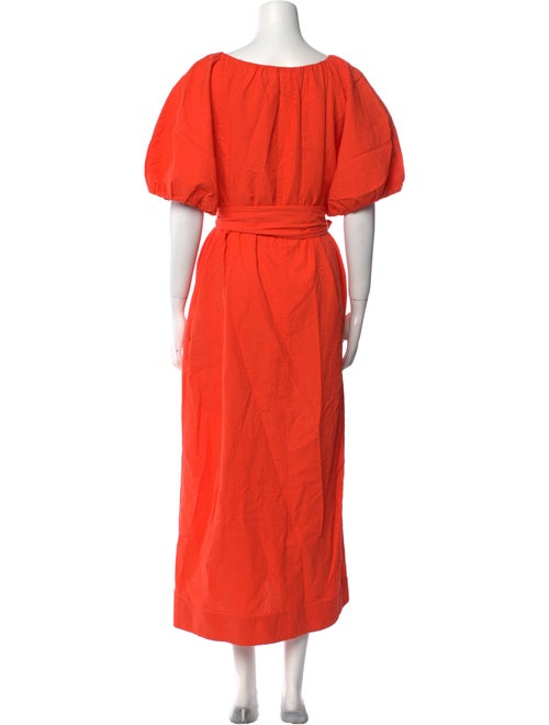 Mara Hoffman V-Neck Long Dress