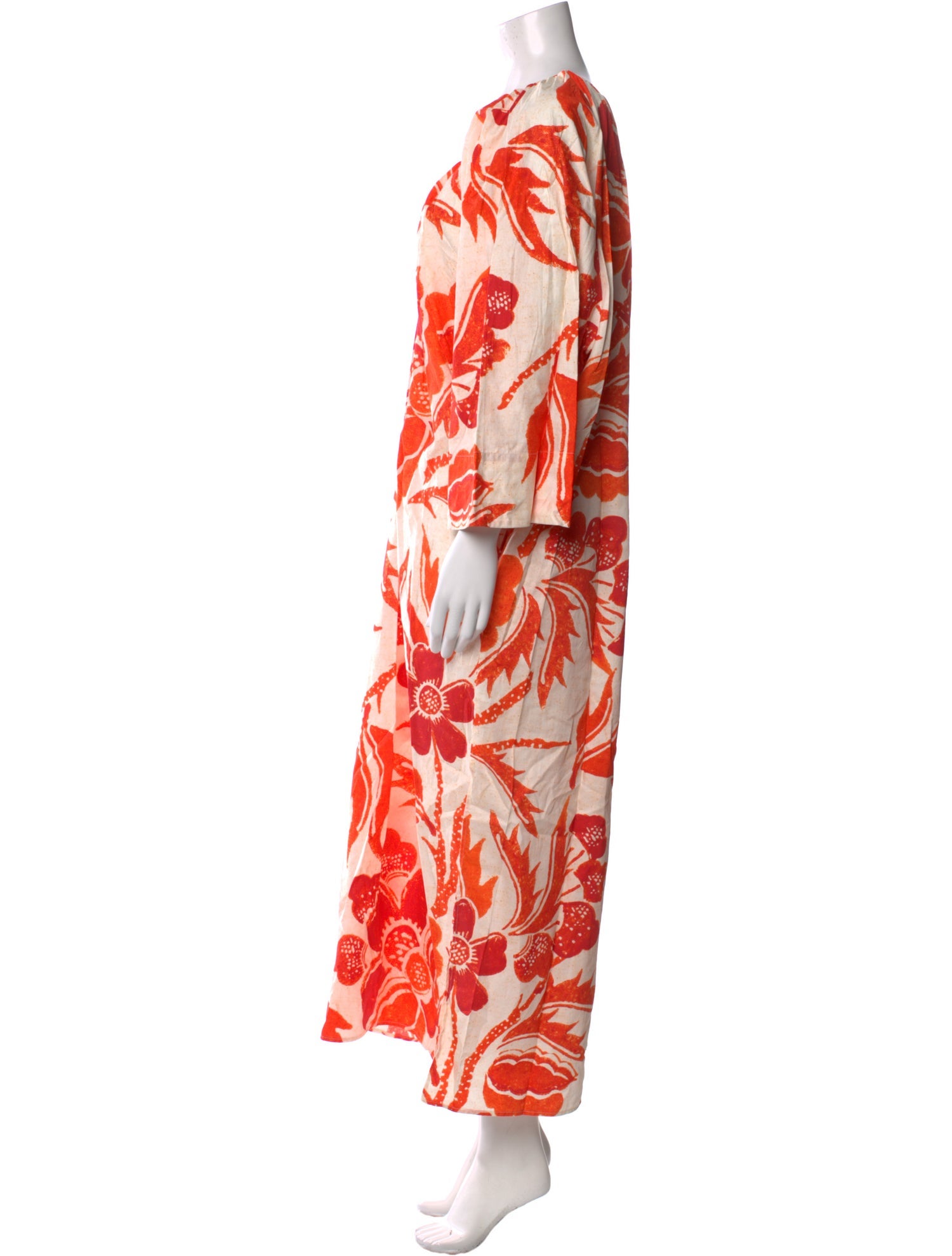 Mara Hoffman Floral Print Long Dress w/ Tags