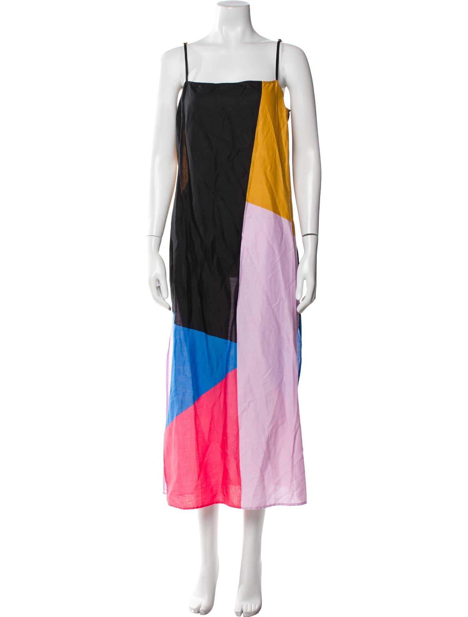 Mara Hoffman Colorblock Pattern Long Dress