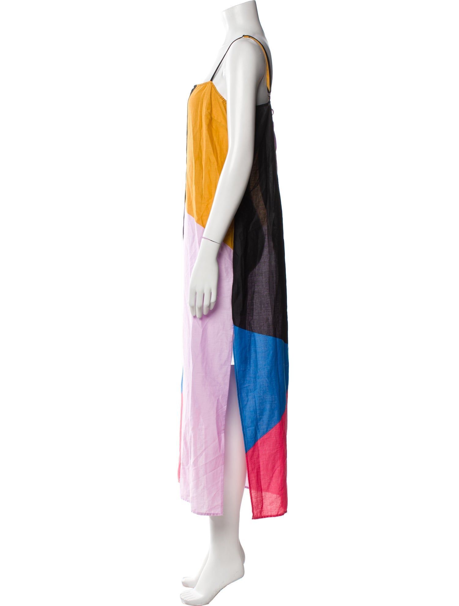 Mara Hoffman Colorblock Pattern Long Dress
