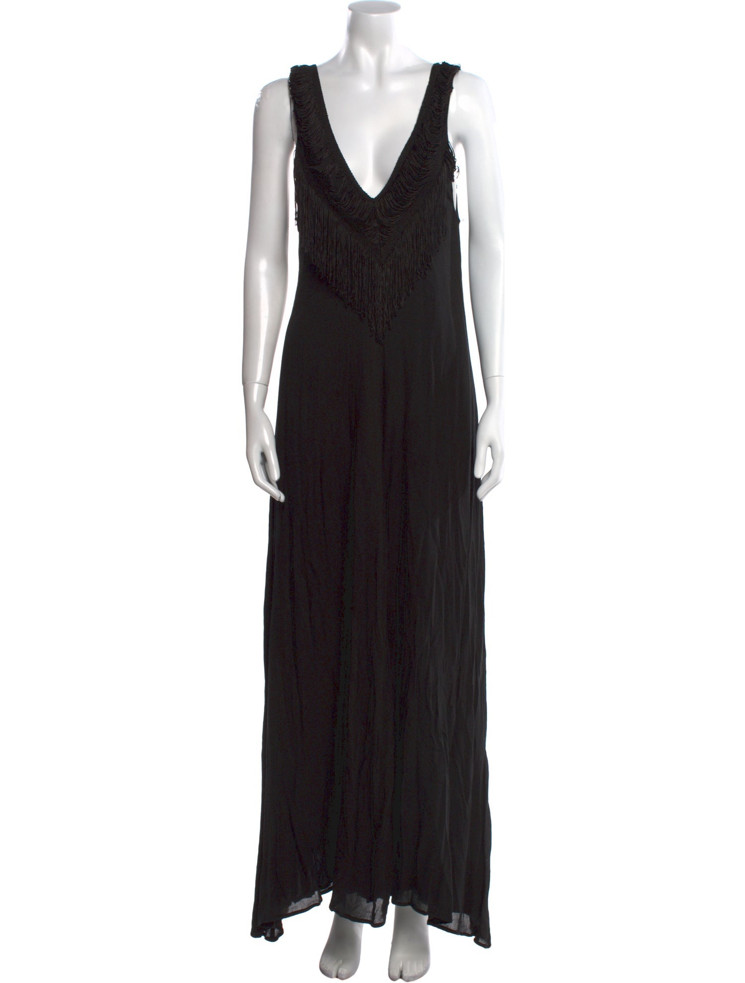 Mara Hoffman V-Neck Long Dress