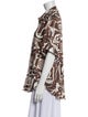 Mara Hoffman Hemp Printed Button-Up Top