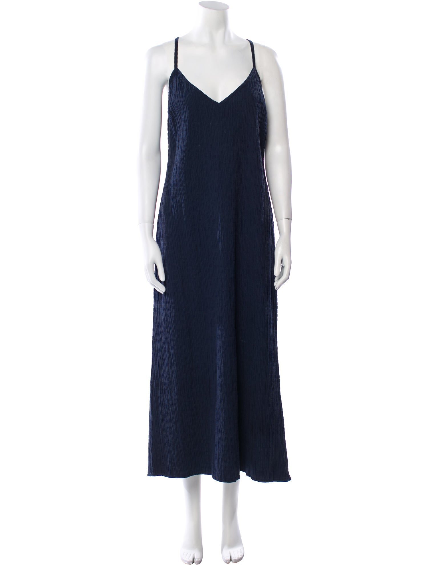 Mara Hoffman V-Neck Long Dress
