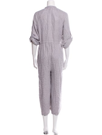 Mara Hoffman Linen Striped Jumpsuit