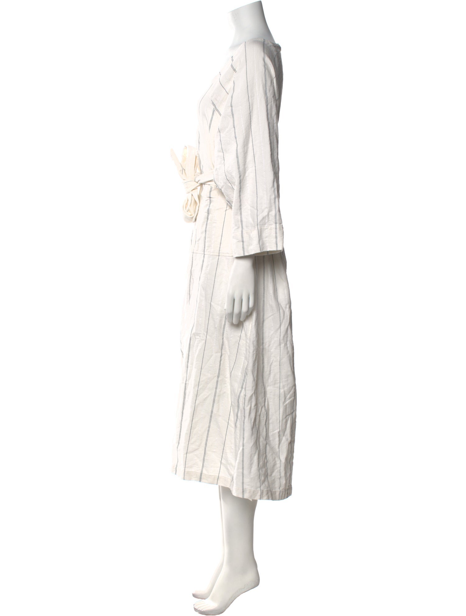 Mara Hoffman Striped Midi Length Dress