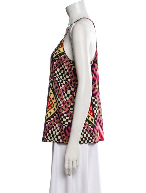 Mara Hoffman Printed V-Neck Top