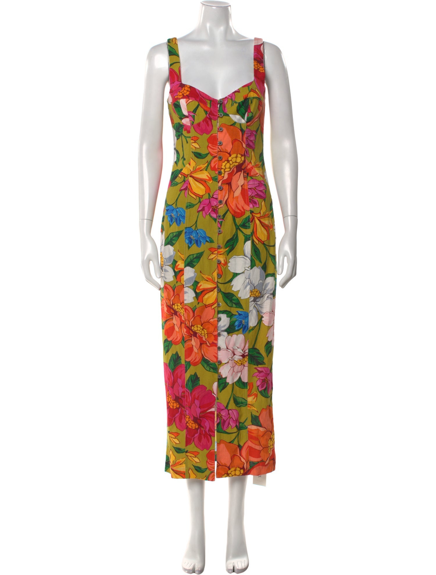 Mara Hoffman Floral Print Long Dress