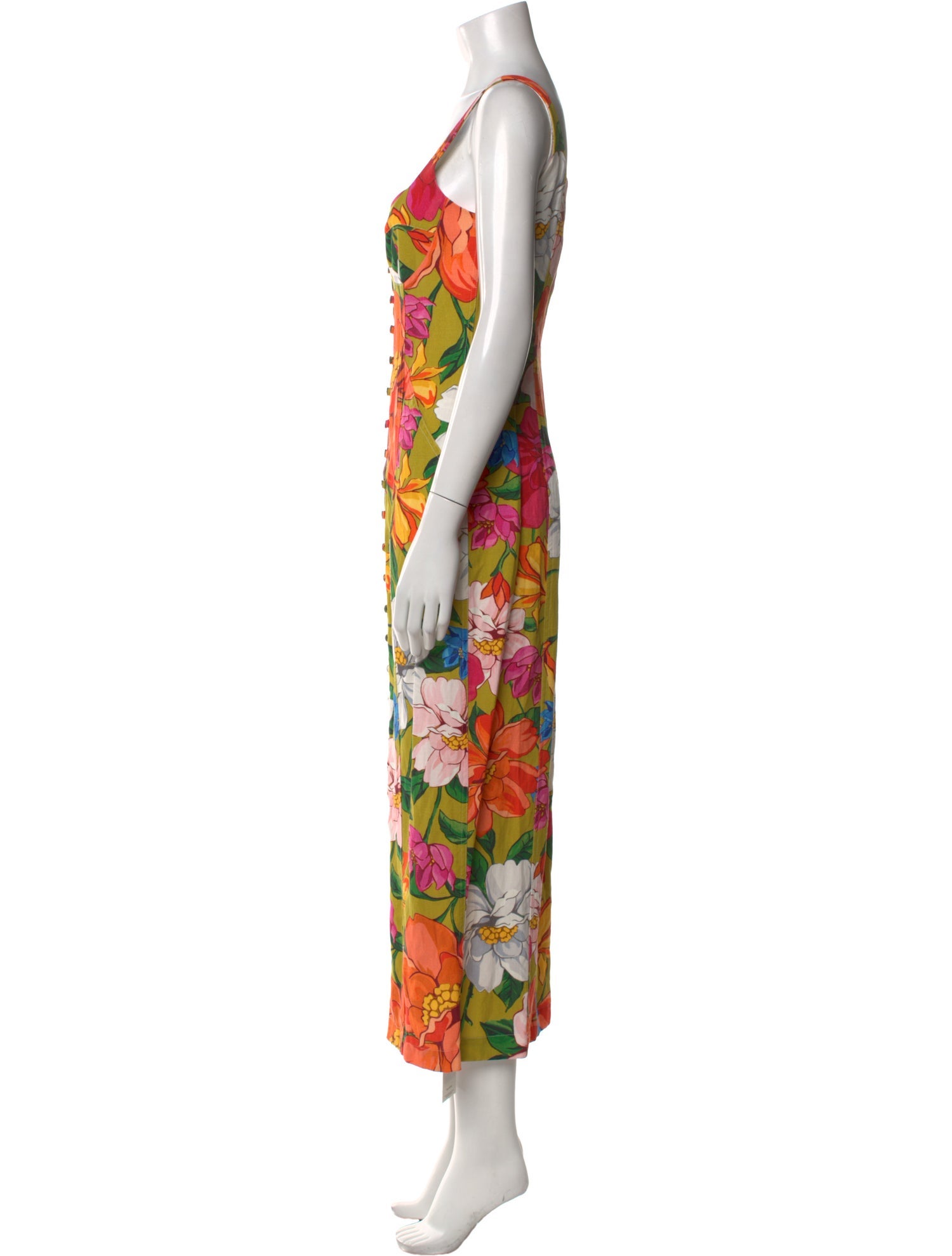 Mara Hoffman Floral Print Long Dress