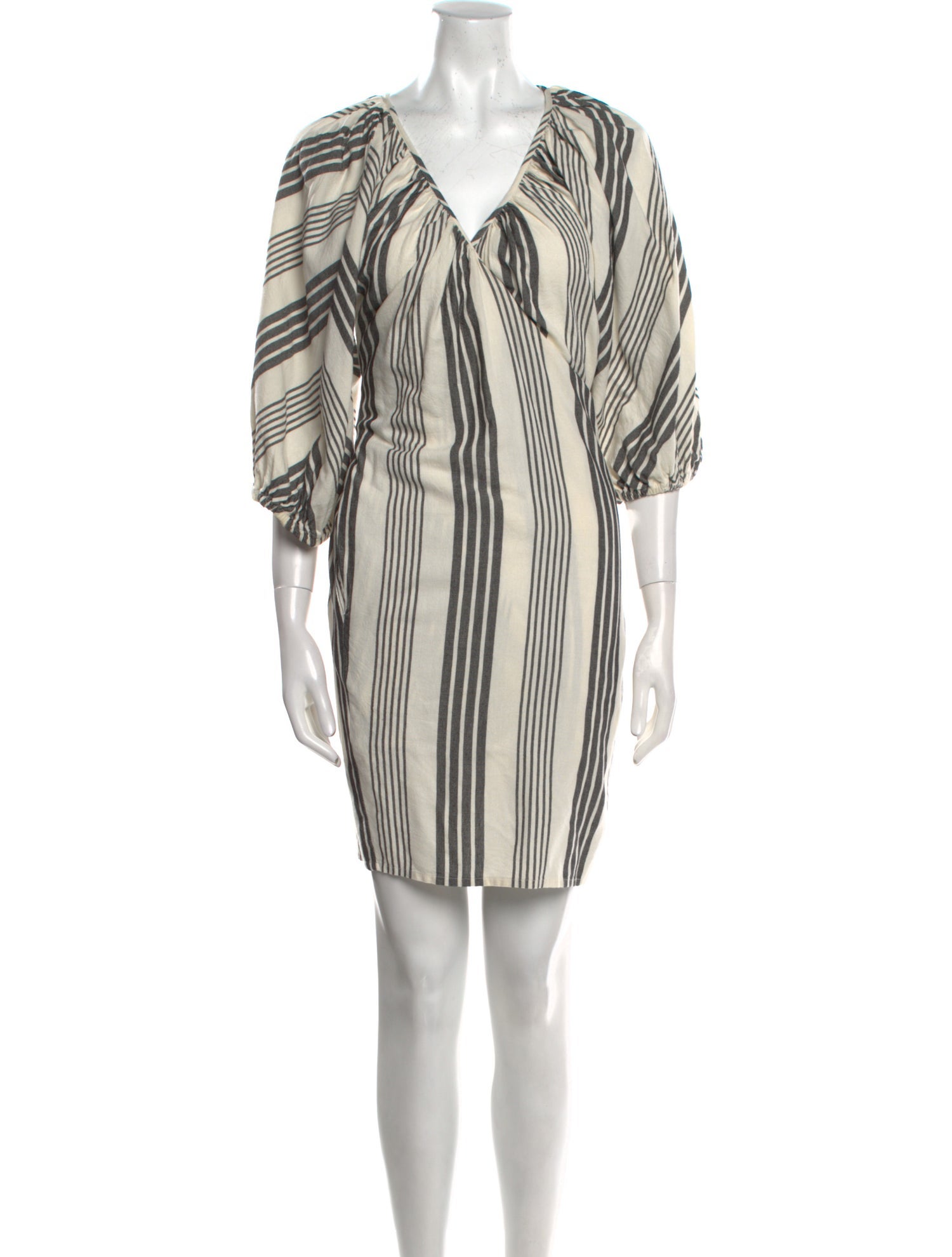 Mara Hoffman Striped Mini Dress