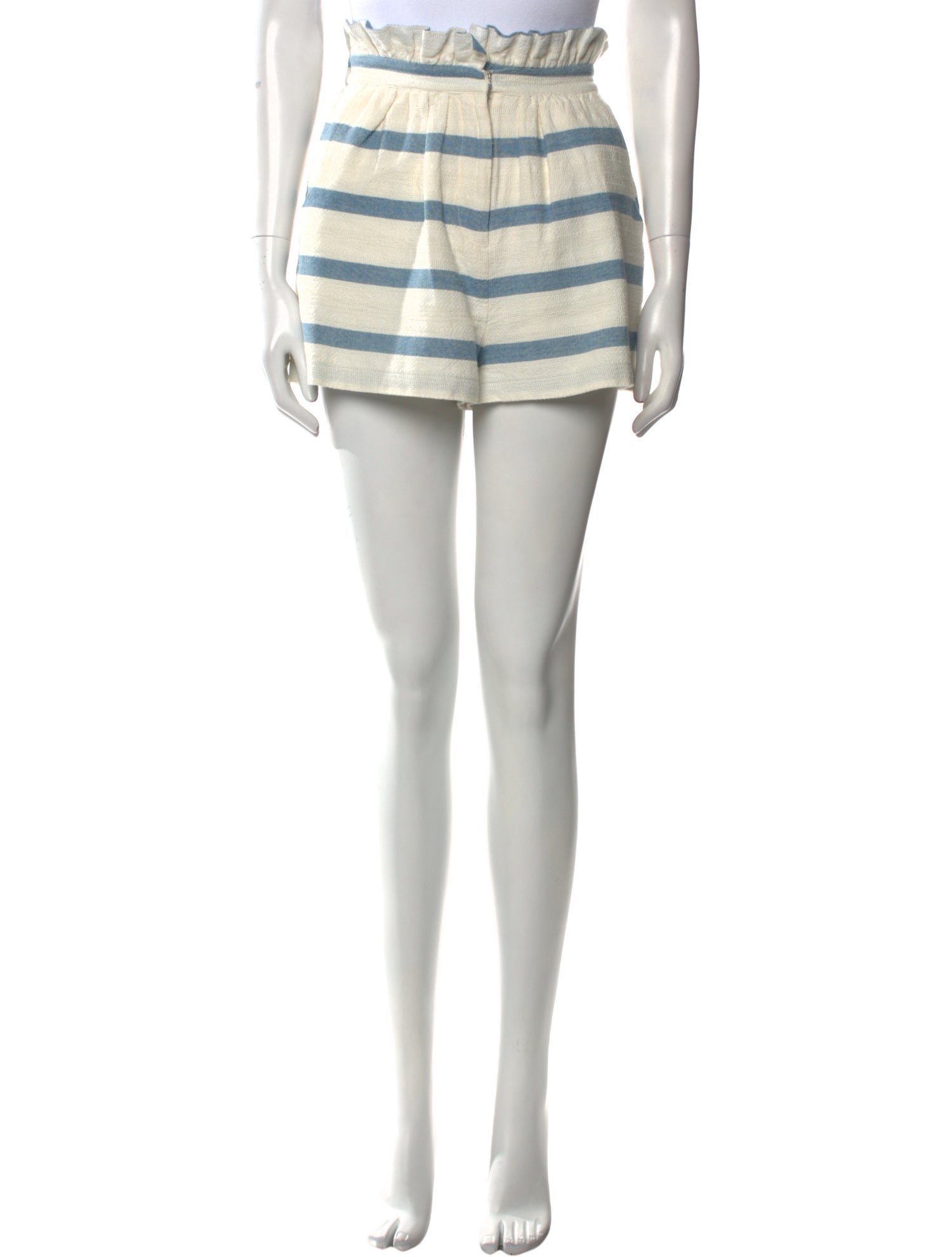 Mara Hoffman Striped Mini Shorts