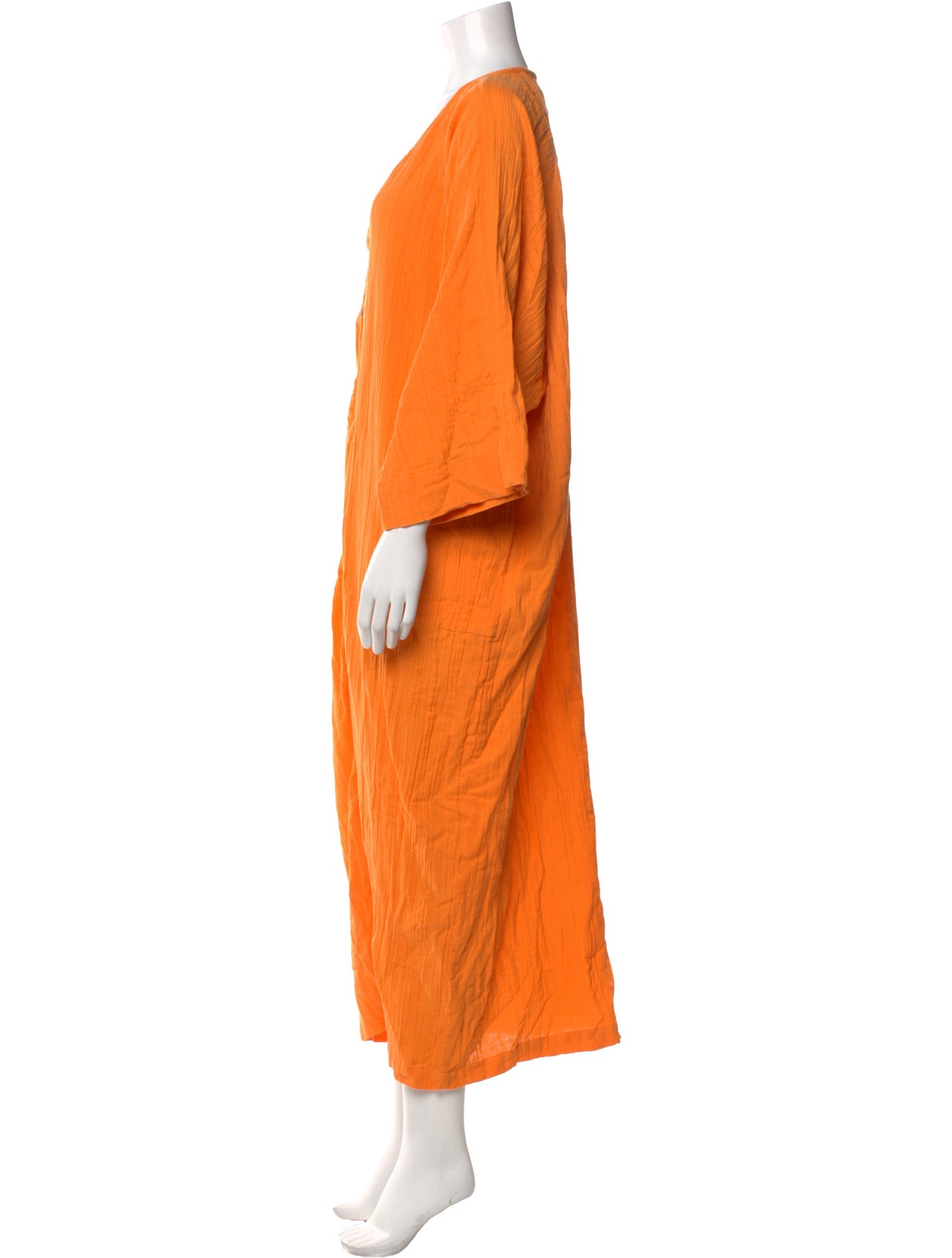 Mara Hoffman V-Neck Long Dress