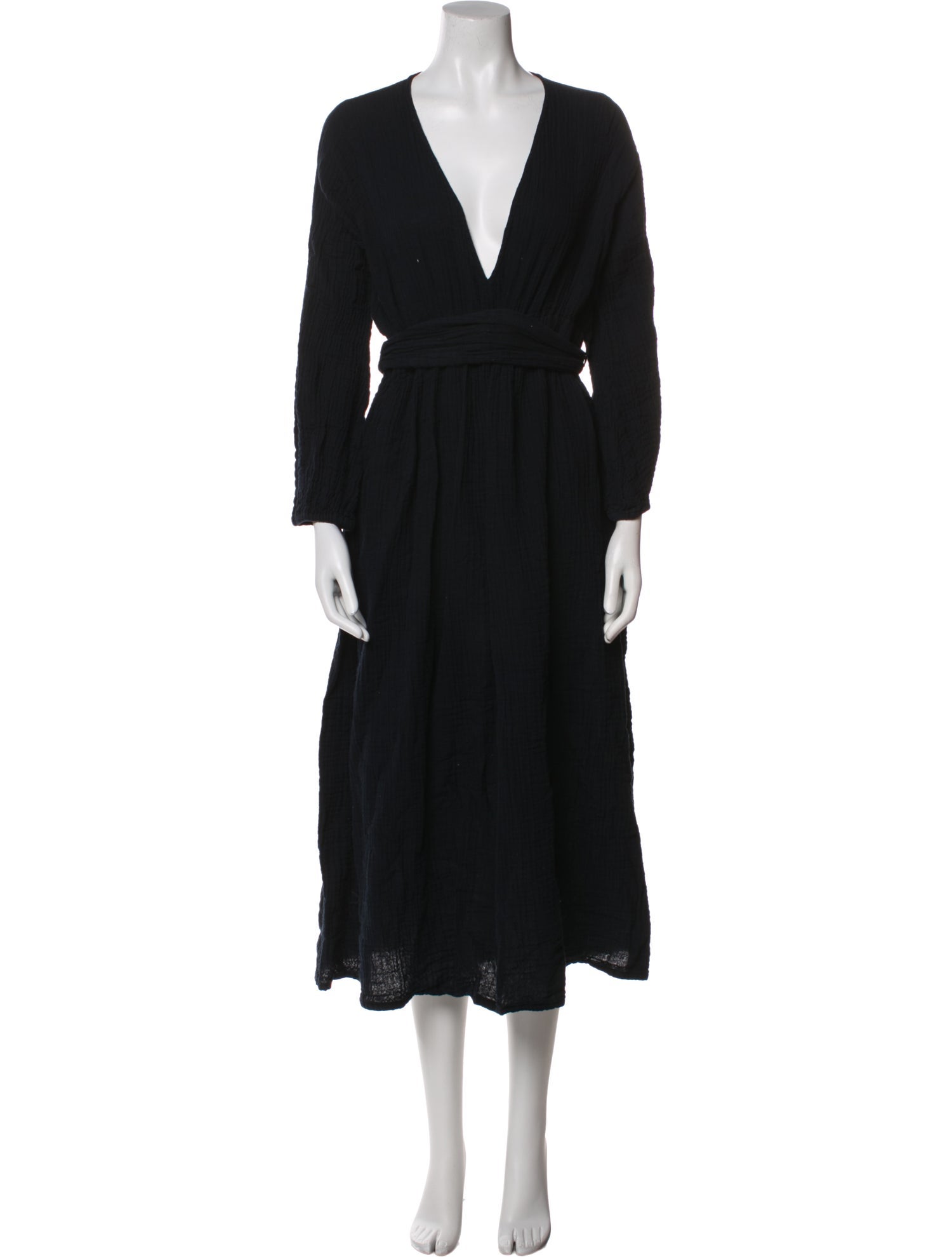 Mara Hoffman V-Neck Long Dress