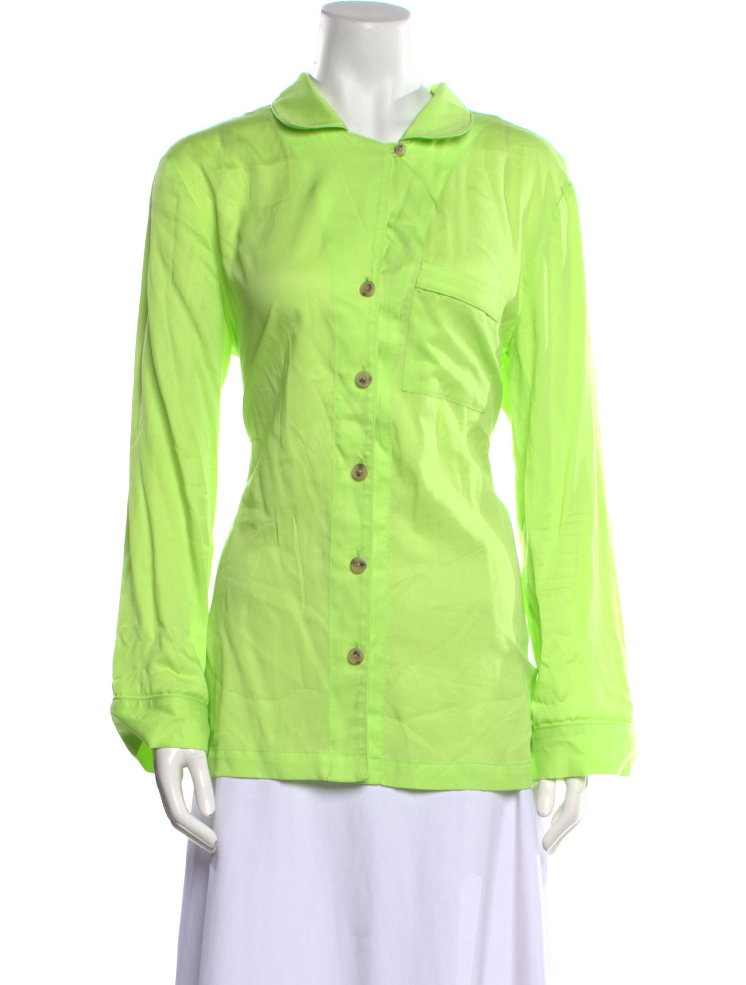 Mara Hoffman Long Sleeve Button-Up Top