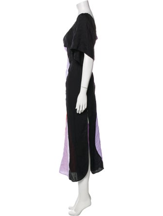 Mara Hoffman Colorblock Pattern Long Dress