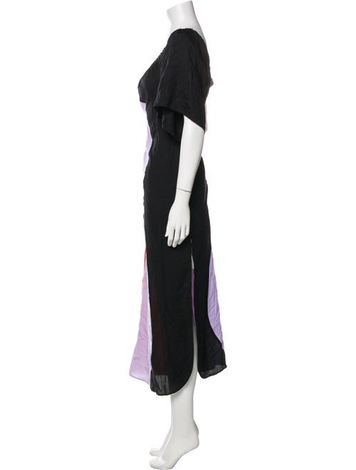 Mara Hoffman Colorblock Pattern Long Dress