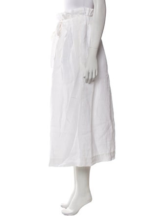 Mara Hoffman Linen Midi Length Skirt