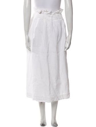 Mara Hoffman Linen Midi Length Skirt