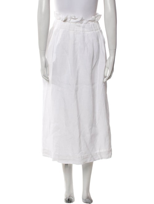 Mara Hoffman Linen Midi Length Skirt