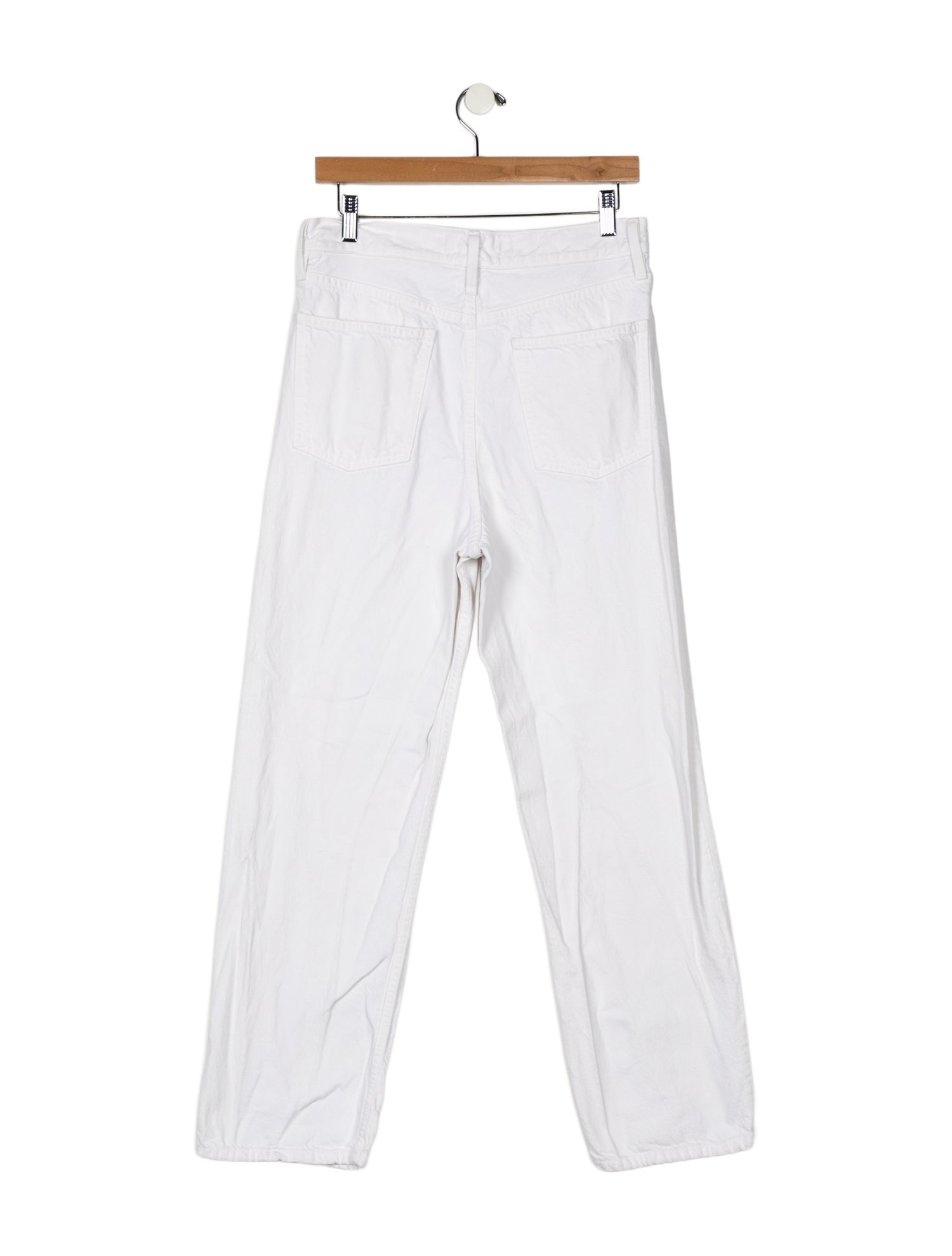 Mara Hoffman High-Rise Straight Leg Jeans