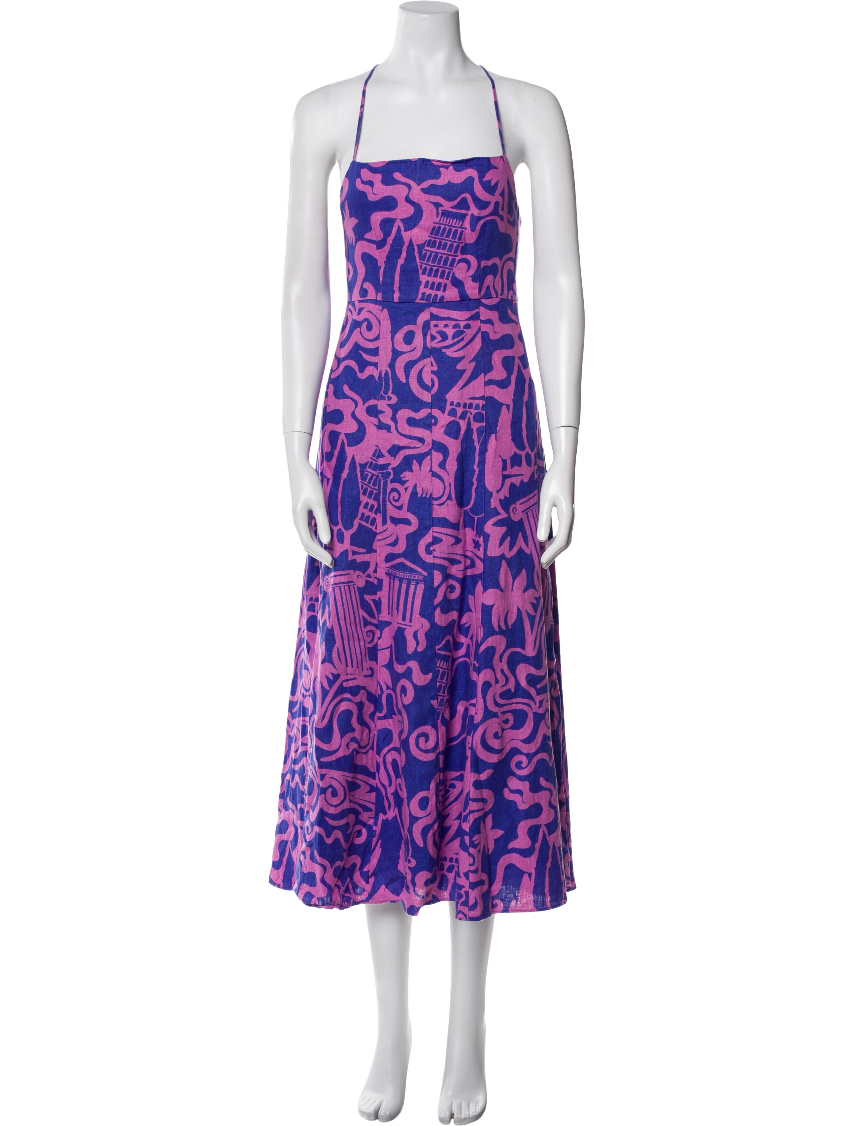 Mara Hoffman Hemp Midi Length Dress