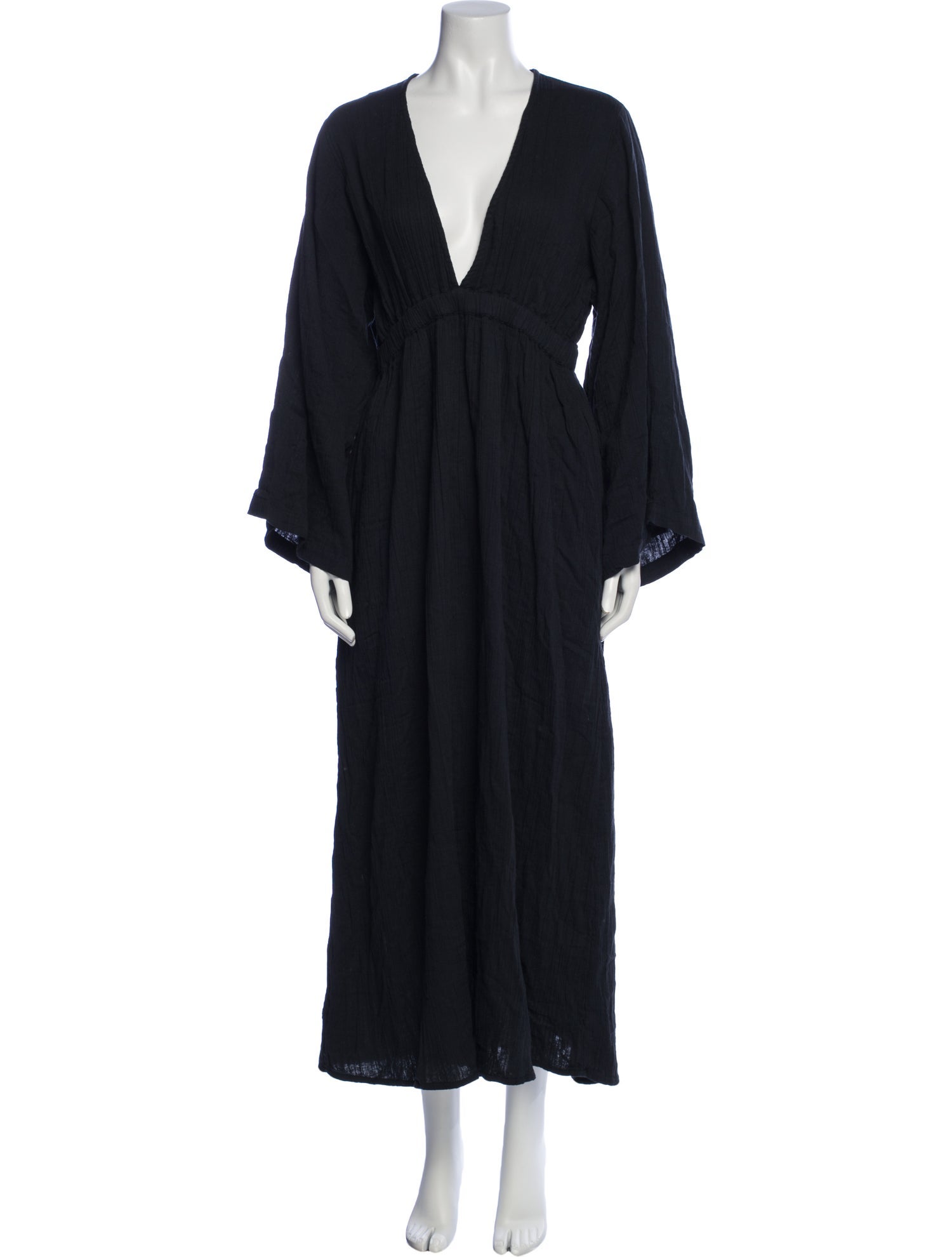 Mara Hoffman V-Neck Long Dress