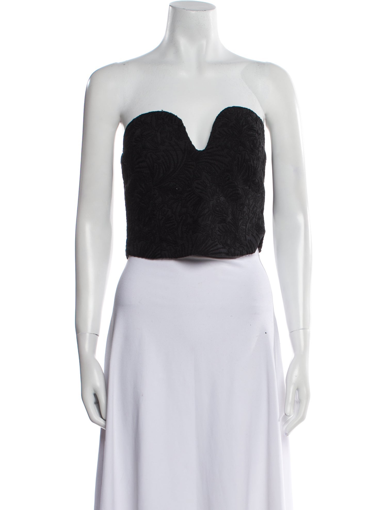 Mara Hoffman Strapless Crop Top