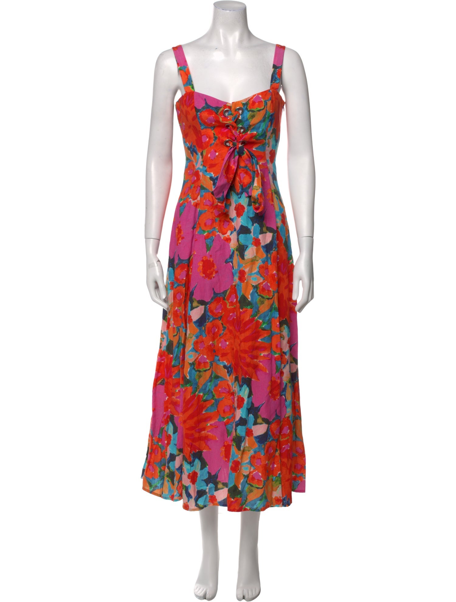 Mara Hoffman Floral Print Long Dress