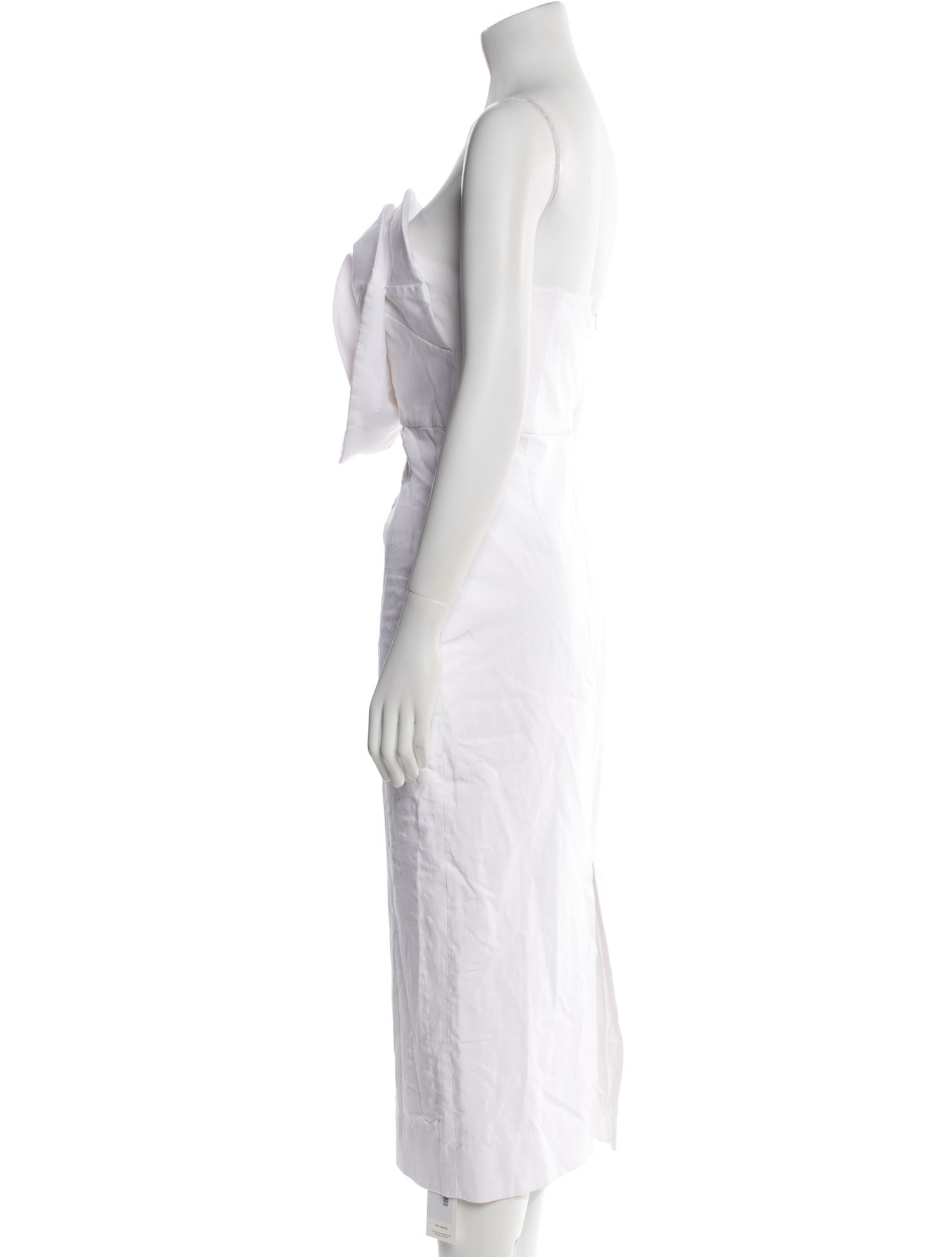 Mara Hoffman Strapless Midi Length Dress