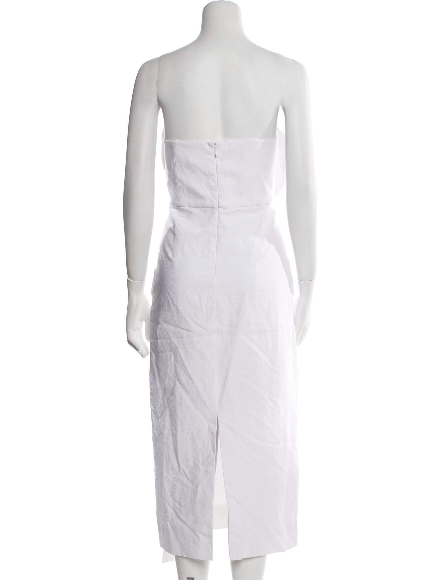 Mara Hoffman Strapless Midi Length Dress