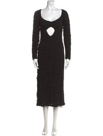 Mara Hoffman Scoop Neck Long Dress