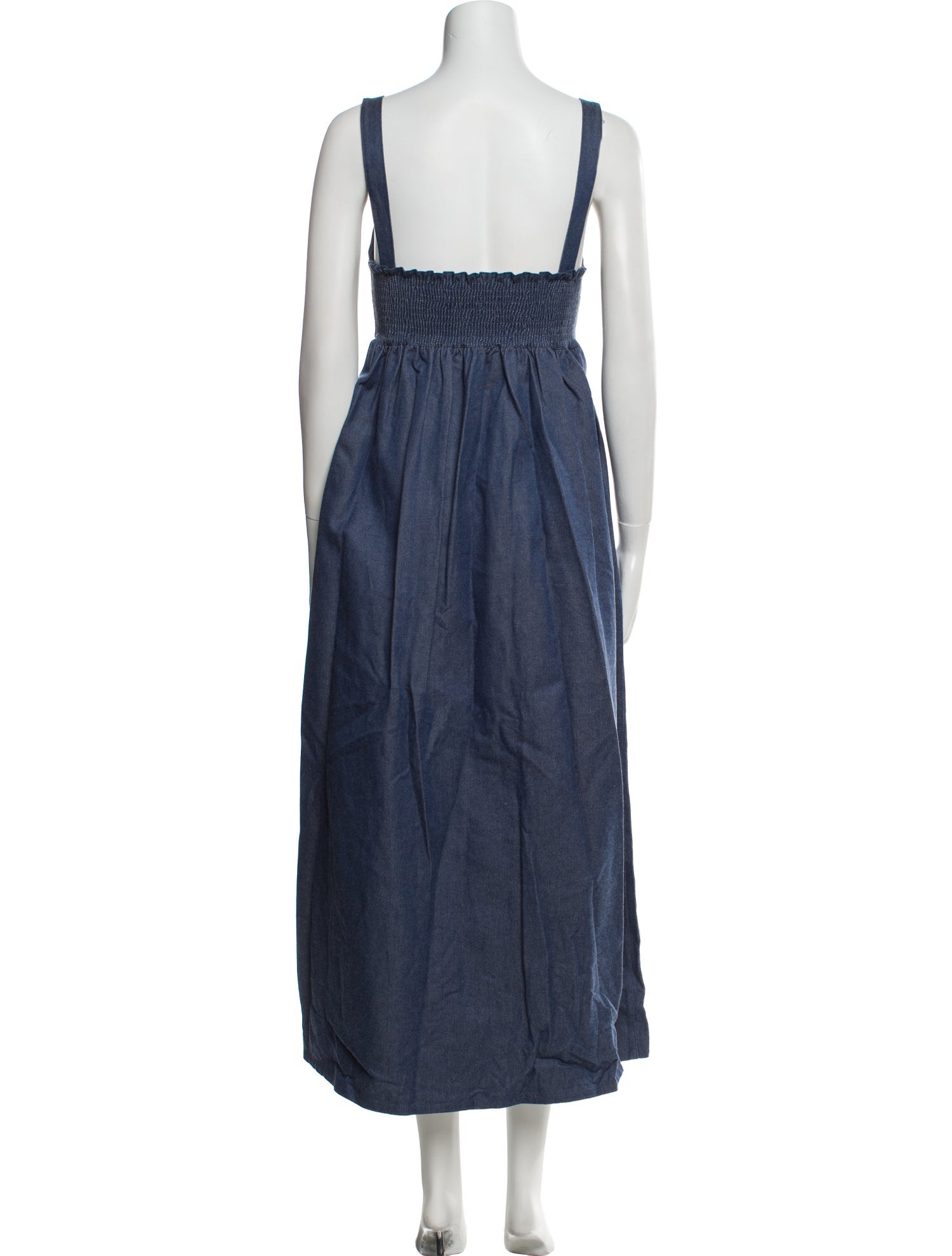 Mara Hoffman V-Neck Long Dress