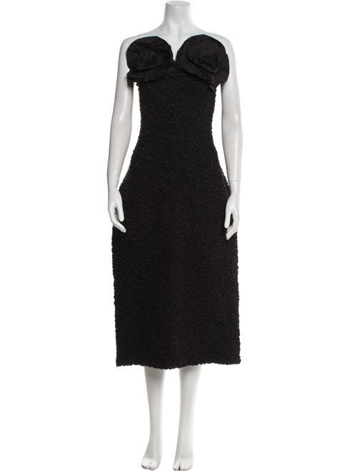 Mara Hoffman Strapless Midi Length Dress