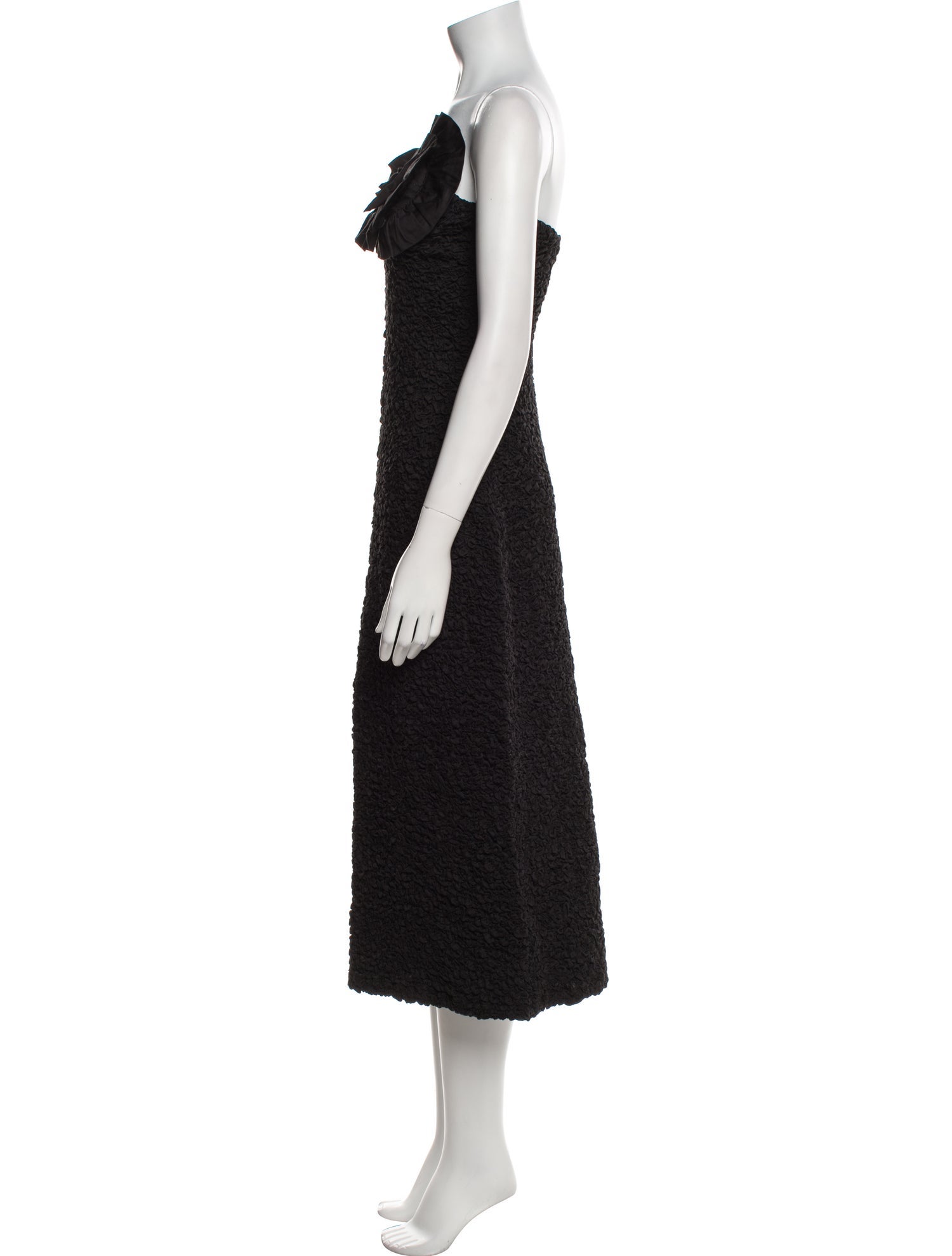 Mara Hoffman Strapless Midi Length Dress