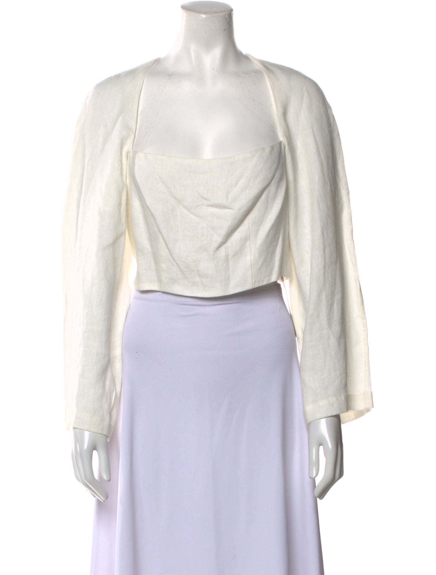 Mara Hoffman Hemp Square Neckline Crop Top