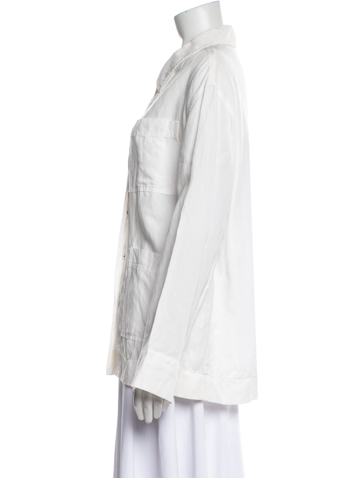 Mara Hoffman Long Sleeve Button-Up Top