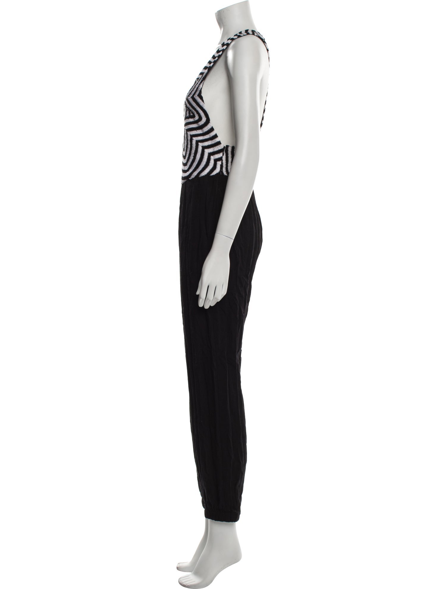 Mara Hoffman Striped Scoop Neck Jumpsuit