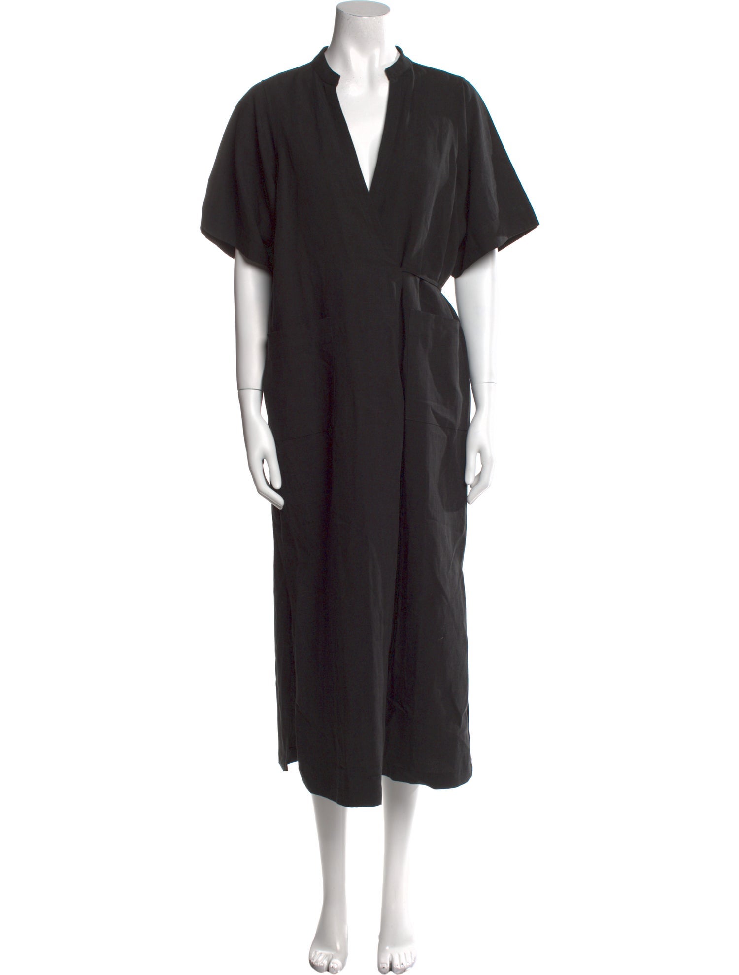 Mara Hoffman V-Neck Long Dress