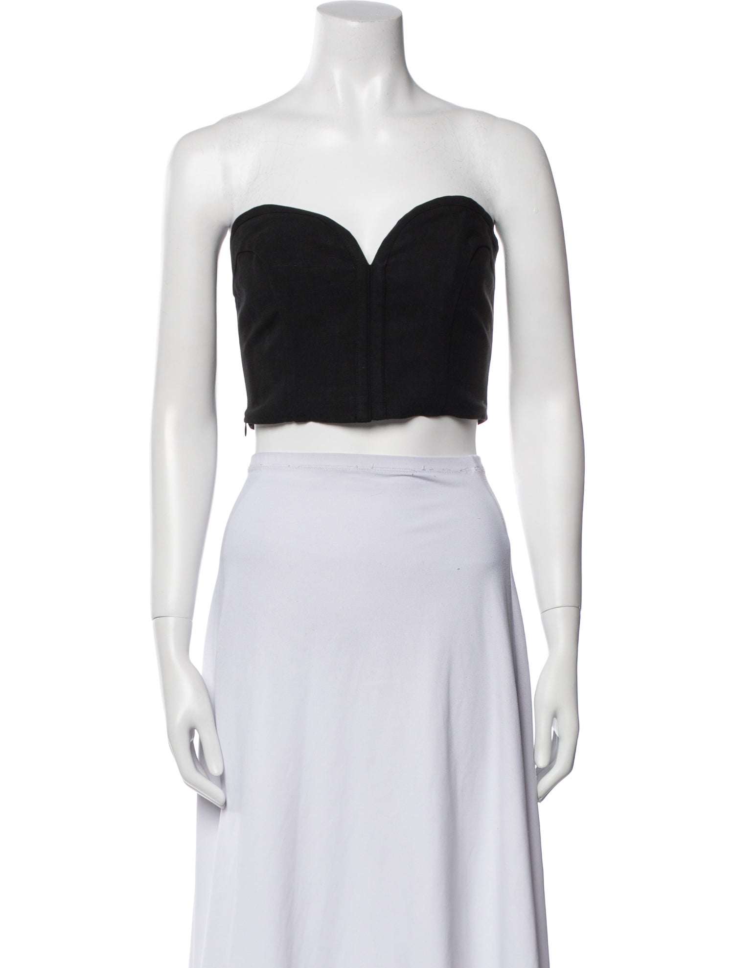 Mara Hoffman Strapless Crop Top