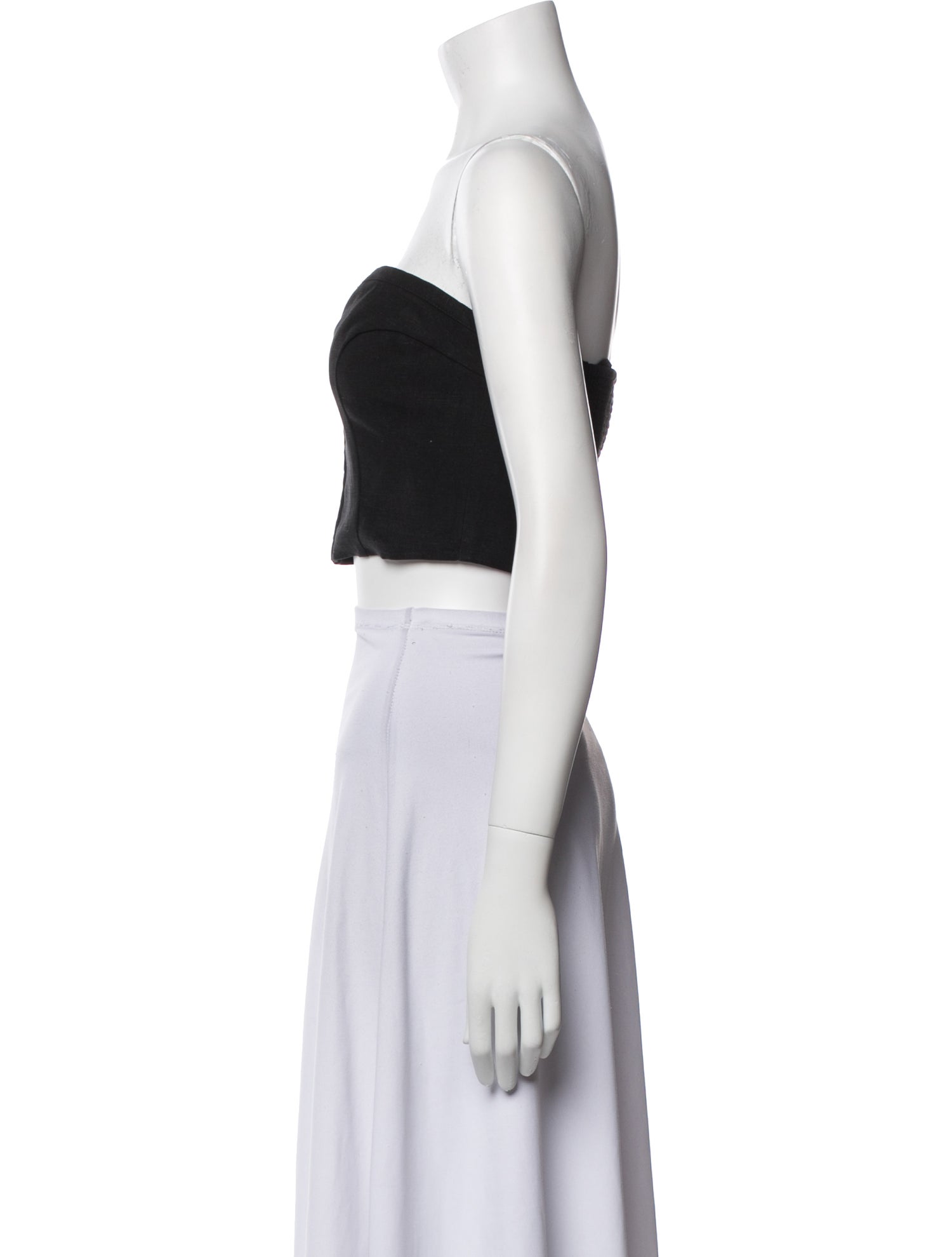 Mara Hoffman Strapless Crop Top
