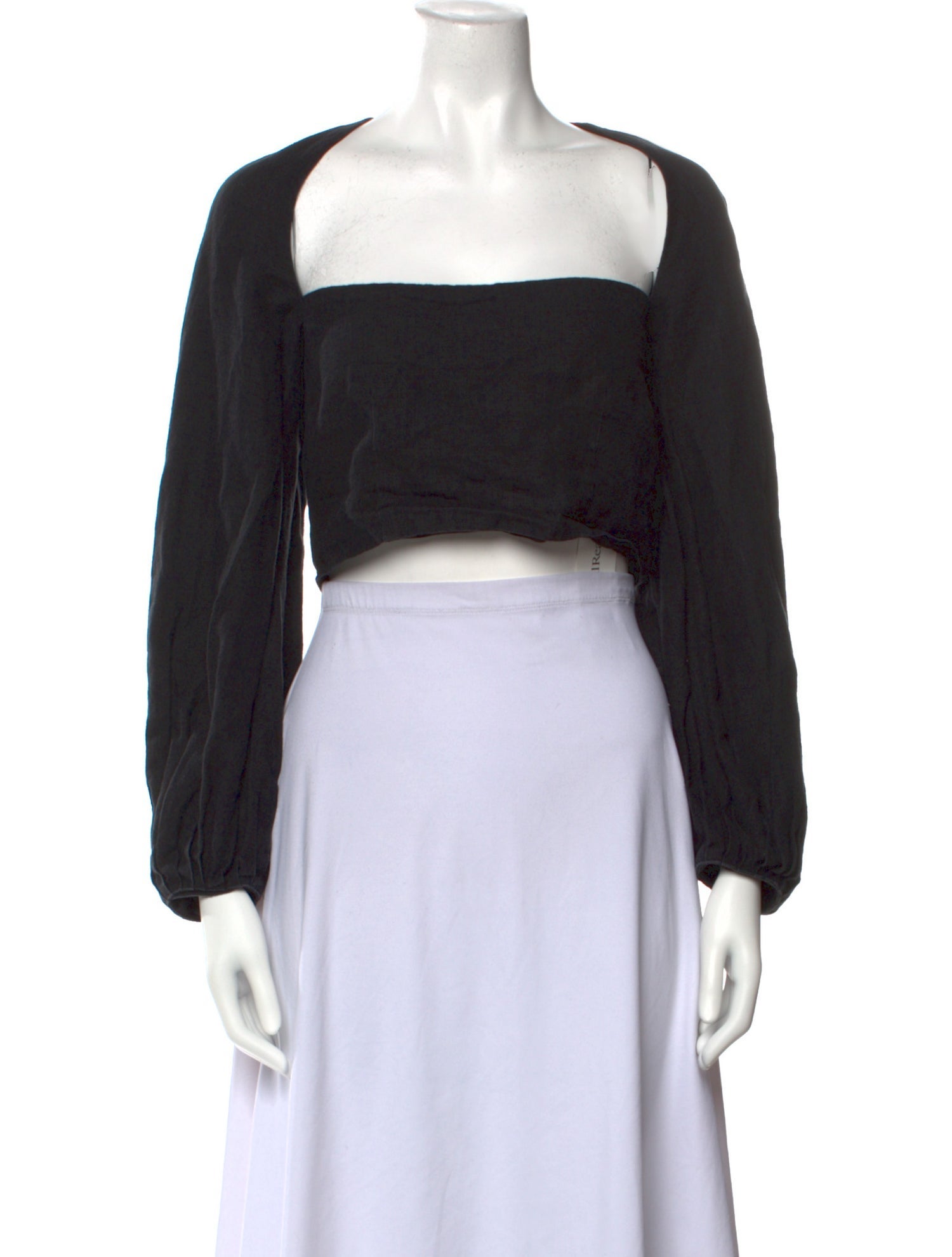 Mara Hoffman Hemp Square Neckline Crop Top