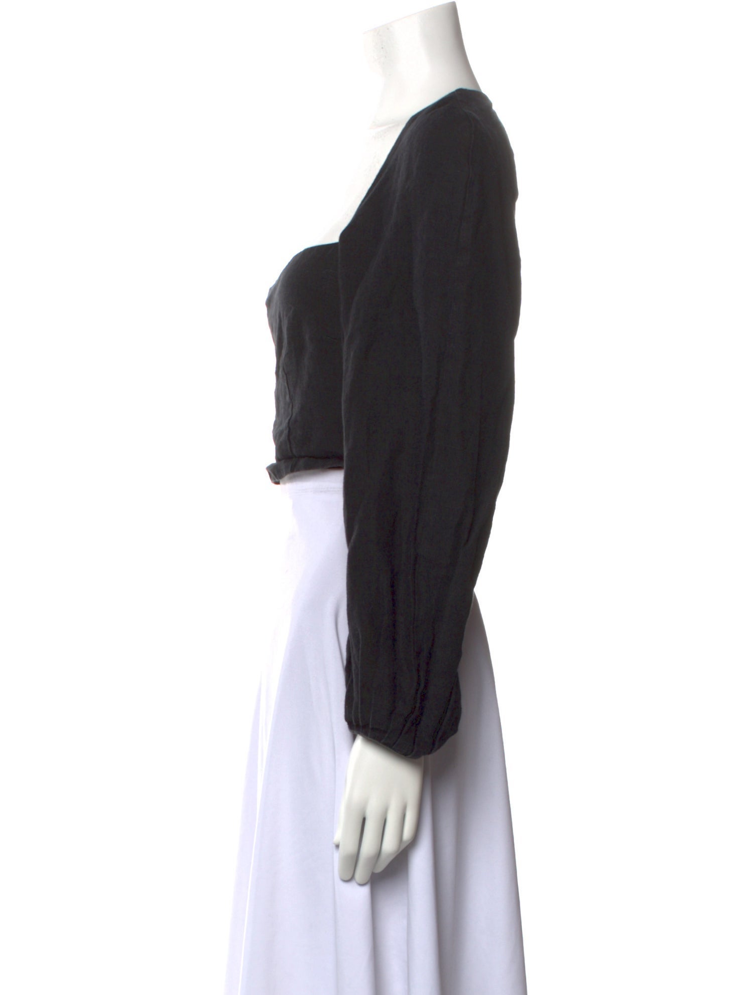 Mara Hoffman Hemp Square Neckline Crop Top