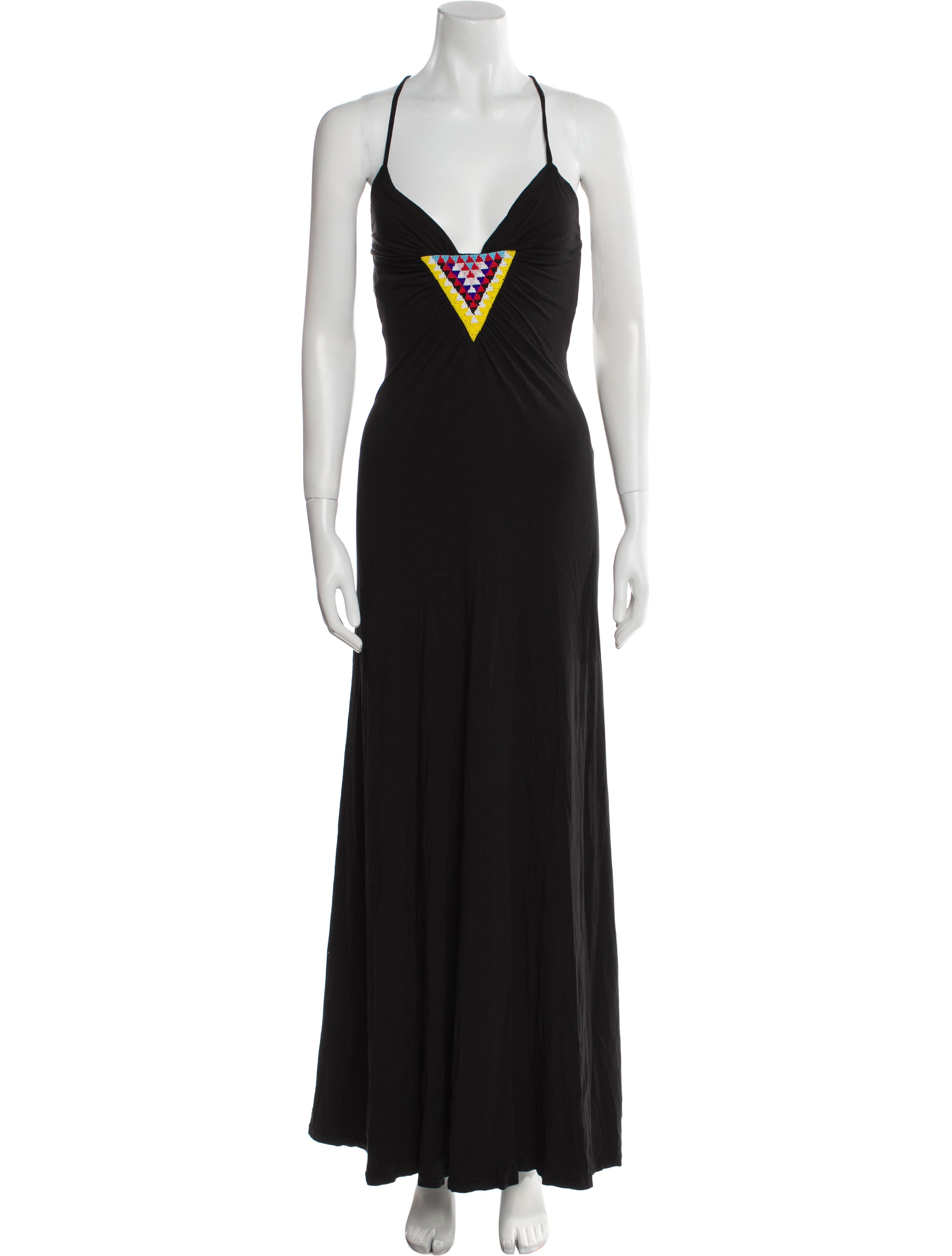 Mara Hoffman Halterneck Long Dress