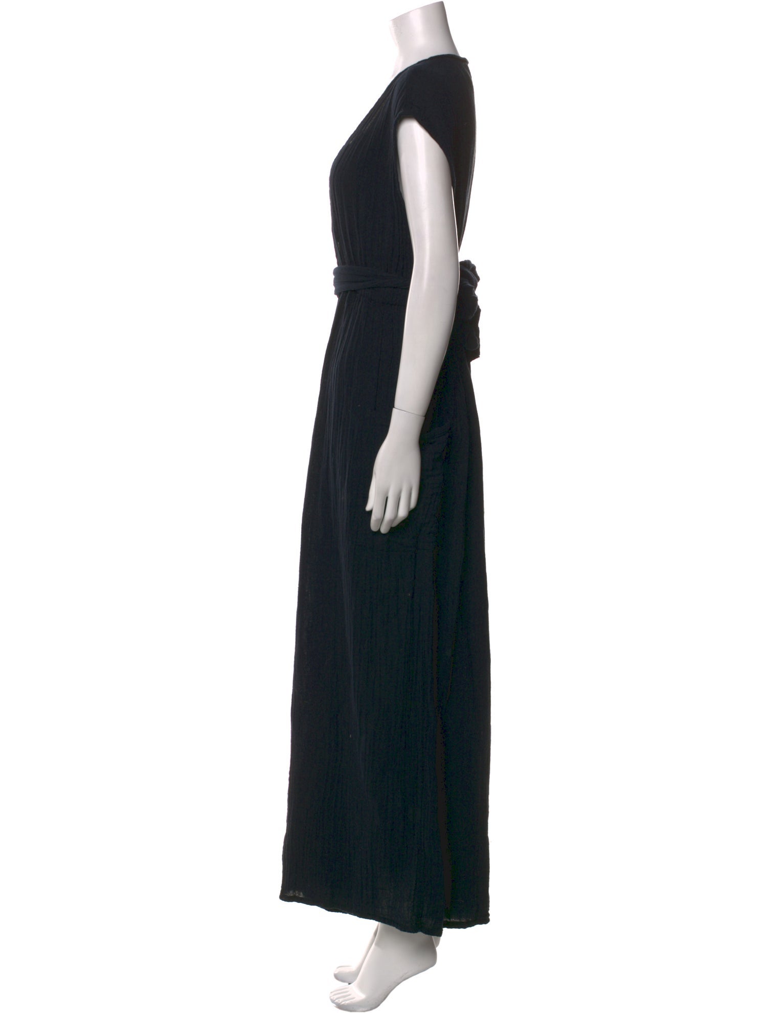 Mara Hoffman Plunge Neckline Jumpsuit