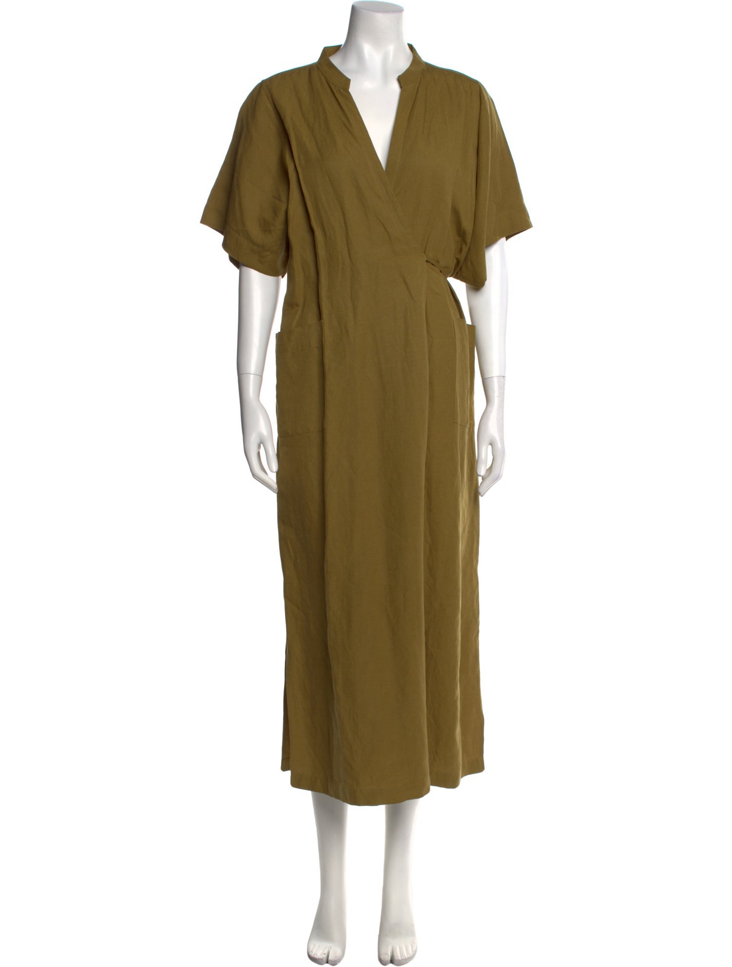 Mara Hoffman V-Neck Long Dress