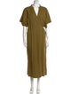 Mara Hoffman V-Neck Long Dress